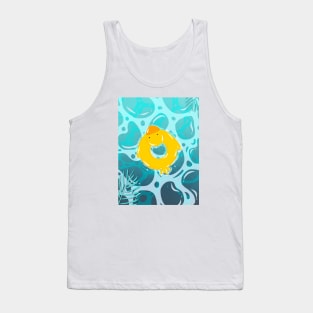 Swimming Duck Tank Top